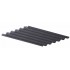 1/35, 1/32 Corrugated Anthracite Roof Sheeting (6-Wave Plate) - Dark Grey (Plastic) 30pcs