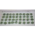 1/32 Green Cabbage Plants (Material: Ceramic) 36pcs