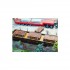 1/87 (HO scale) Metal Plates Rusty (10x)