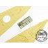 1/350 German Bismarck Wooden Deck for Academy kit