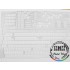 1/400 RMS Titanic Wooden Deck for Academy kit