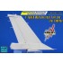 1/32 F-16A/B MLU Vertical Tail Set for Tamiya kits