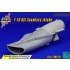 1/32 General Dynamics F-16 Fighting Falcon NSI Seamless Intake Set for Tamiya kits