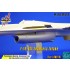 1/32 General Dynamics F-16 Fighting Falcon NSI Seamless Intake Set for Tamiya kits