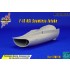 1/32 General Dynamics F-16 Fighting Falcon NSI Seamless Intake Set for Tamiya kits