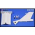 1/48 F-16A/B MLU Vertical Tail Set & Aircraft Fuselage for Tamiya kits