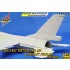 1/48 F-16A/B MLU Vertical Tail Set & Aircraft Fuselage for Tamiya kits