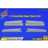 1/48 McDonnell Douglas F-4 Phantom II Leading Edge Flaps Set for Tamiya kits