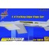 1/48 McDonnell Douglas F-4 Phantom II Trailing Edge Flaps Set for Tamiya kits