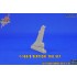 Egg Plane F-16A/B Fighting Falcon MLU Vertical Tail Set for Freedom Model F-16 kits