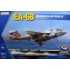 1/48 Grumman EA-6B Prowler (New Wings) with a Three-Wheel Tractor