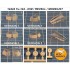 1/144 Tupolev Tu-144/D/S Masking for ICM/Modelist/Revell/Hasegawa kits