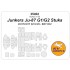 1/35 Junkers Ju-87 G1/G2 Stuka Masks for Border Model #BF002