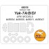 1/48 Yak-7A/Yak-7B Paint Masking for Ark Models