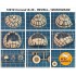 1/72 Convair B-36/B-36H/Rb-36F/Rb-36H Peacemaker Masking for Revell #04632/5703/5707/5712