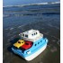 Ferry Boat with 2 Mini Cars (white top)