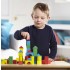 100 Pieces Wood Blocks Set