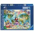 Disney World Map Puzzle #1000 Pieces
