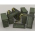 1/35 M548 40mm Ammo 48 Cartridge Can set (Closed x8, Open x2, 40mm linked Cartridge x4)