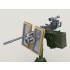 1/35 M2 HMG on Universal HG Pedestal Mount w/Transparent Gun Shield