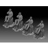 1/144 WWII US Bomber Pilot and Co-pilot set (4 Figures: 2 Pilots, 2 Co-pilots)