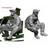 1/144 WWII US Bomber Crew Set (8 Crewmen) for B-17