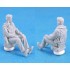 1/48 WWII US Navy Pilot & Rear Gunner set I (2 figures)