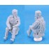 1/48 WWII US Navy Pilot & Rear Gunner set Vol.2 (Engaged, 2 figures)