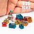 1/35 Modern Beer Soda Bottle Crates x4