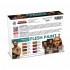 Acrylic Colours set - Flesh Paint #2 (22ml x 8)