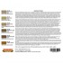 Acrylic Paint Set - WWII British Infantry Uniforms Set (6 x 22ml)