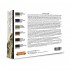 Acrylic Paint Set - WWII British Tanks France - Europe - UK (6x 22ml)