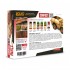 Rust Compact Set (2 acrylic colours, 3 Liquid Pigments, 1 powder pigment, 22ml each)