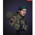 1/10 WWII British Commando on D-Day Resin Bust