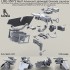 1/35 Mk47 Adv. Lightweight Grenade Launcher Striker40 on Vinghog ICSW Mount & GPK Shield