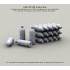 1/35 Plastic Water Bottles (10pcs, by Transparent Resin)