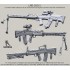 1/35 L86A1 Light Support Weapon (6 sets)