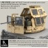1/35 USMC MCTAGS Turret w/Overhead Armour Cover Sections & M2 .50 Calibre Machine Gun