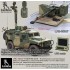 1/35 RCWS for SBRM Recon Vehicle w/6P49 Kord 12.7mm Cal. Heavy MG, Basket&Empty Belt Links