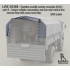 1/35 Russian Mobile Mortar Complex SANI #5 - Truck Body Tent Open Rear Part