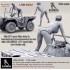 1/35 Girl Rider on ATV Quad Bike - In Baseball Cap