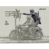1/35 Russian Attack Motorcycle Rider - Air Defence Gunner