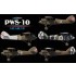 1/32 PWS-10 in Spanish Service Full 3D-Printed kit