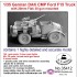 1/35 German DAK CMP Ford F15 Truck w/20mm Flak 30 Gun Mounted