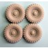 1/35 9x16 Wheels for CMP and British Trucks (4 wheels)