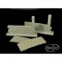 1/35 Wall with Cinder Blocks Type "A" (2 lots, each size: 84x53mm)
