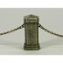 1/35 Bollard Type A (4 resin bollards, 20cm Chain & 10 rings)