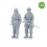 1/48 WWII US Soldiers (2 figures and accessories)