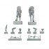 1/48 WWII Sovietic Soldiers (2 figures and accessories)