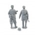 1/48 WWII Sovietic Soldiers (2 figures and accessories)